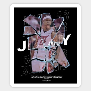 Jimmy Butler Broken Mirror Art Magnet